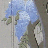 Wisteria Garden Wall